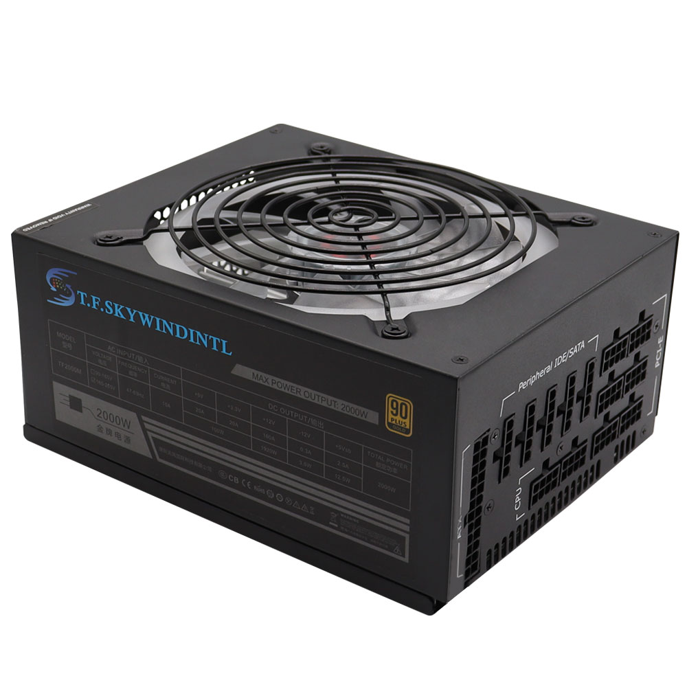 2000W RGB Full Moduler ATX Pow - 2000W Atx Mining Power Supply review and price